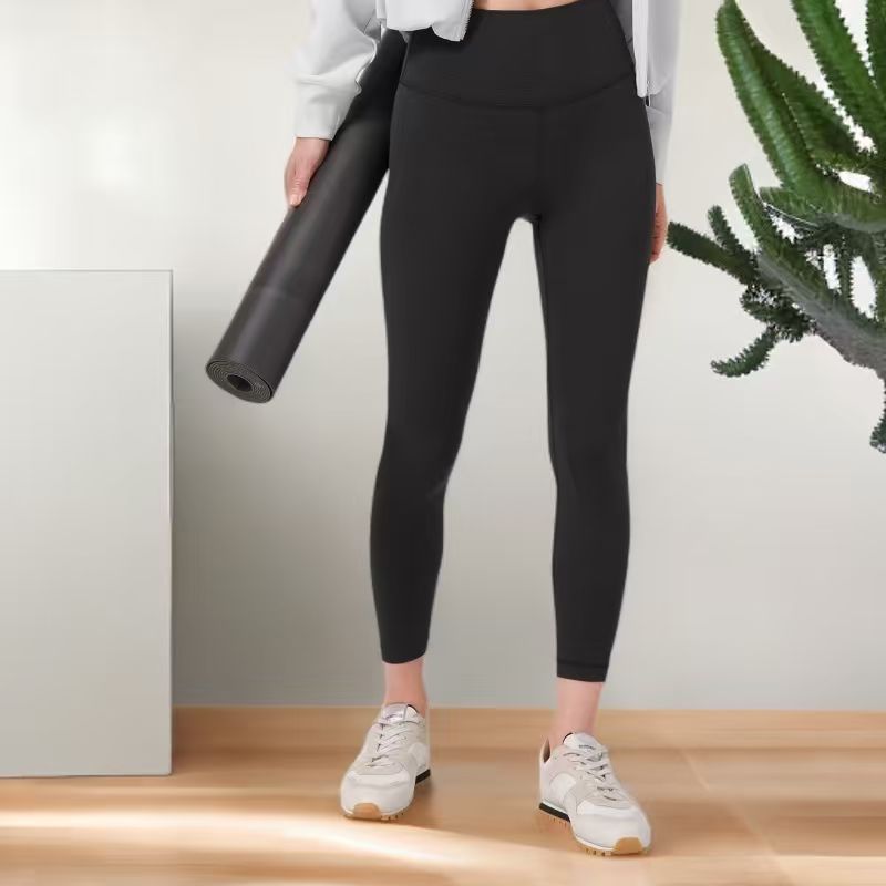 Wunder Train运动超薄紧身25"瑜伽裤女LW5CQDS提臀高腰显瘦