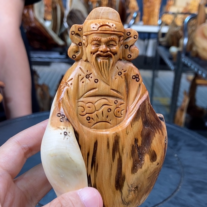 柏木（崖柏）手把件