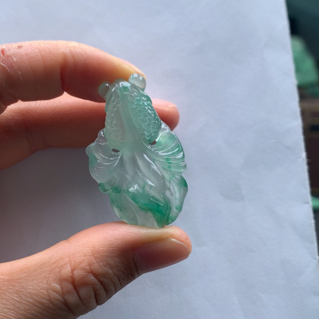 石英质玉挂件未镶嵌徐*