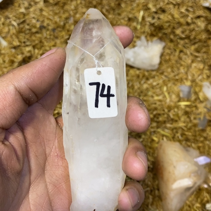 水晶水晶原石摆件未镶嵌觉*