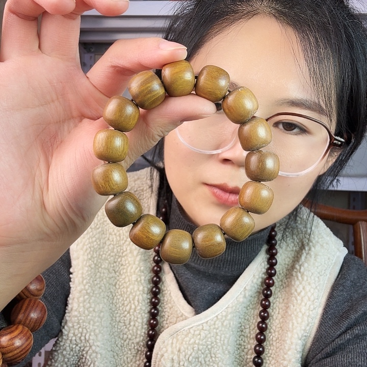 非洲紫檀（红花梨）绿檀1.5老型