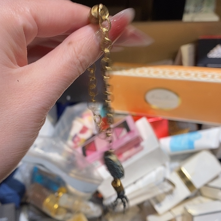 巧***花岗石铁合金中古香水套装饰品手链