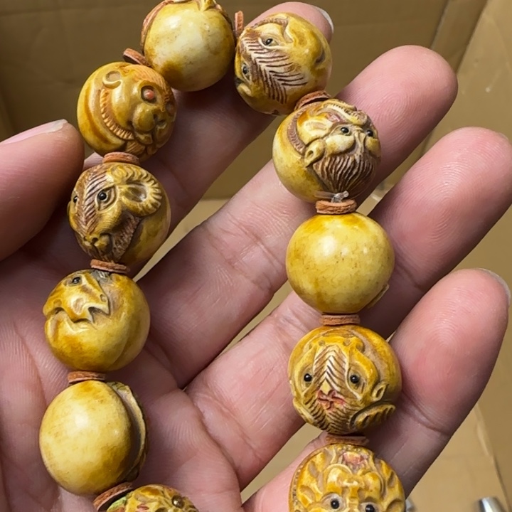辉***鳯鹿骨手串/手链如图所见所拍是所得