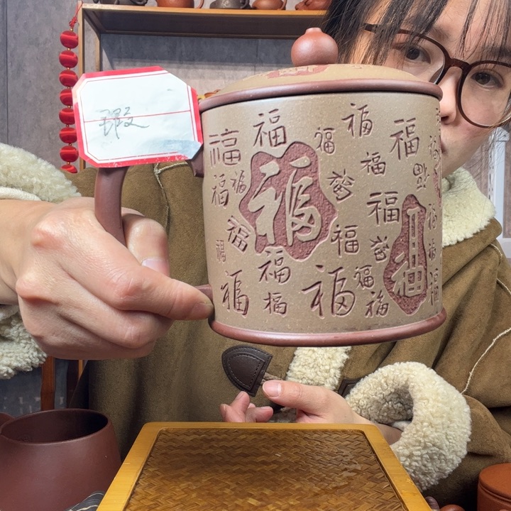 茶杯紫砂原矿紫砂杯