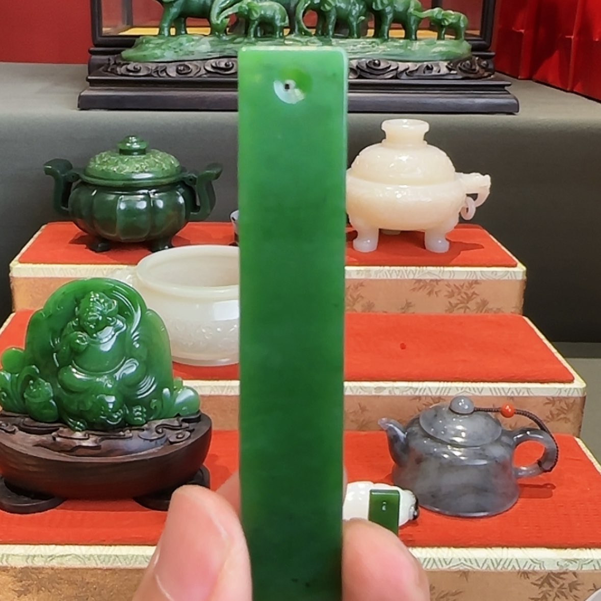 【闪购商品】和田玉摆件未镶嵌s****o