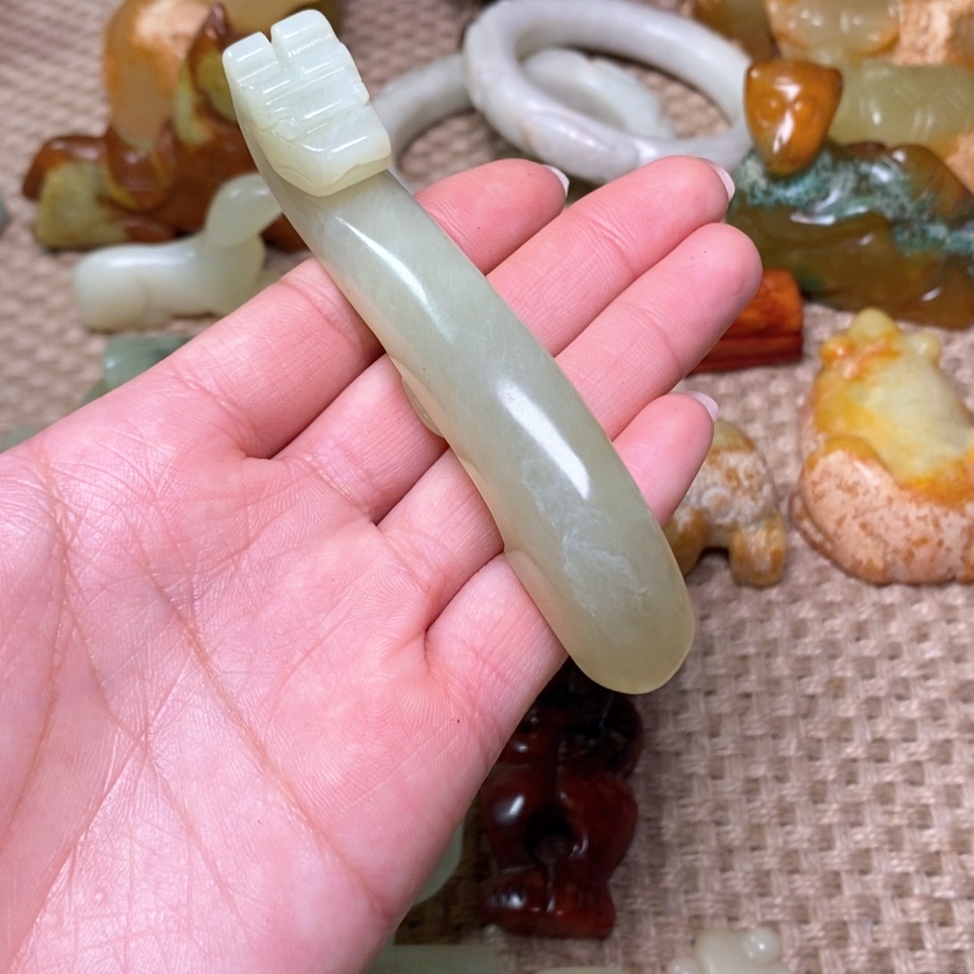 白玉菩提吊坠白玉菩提白玉菩提摆件