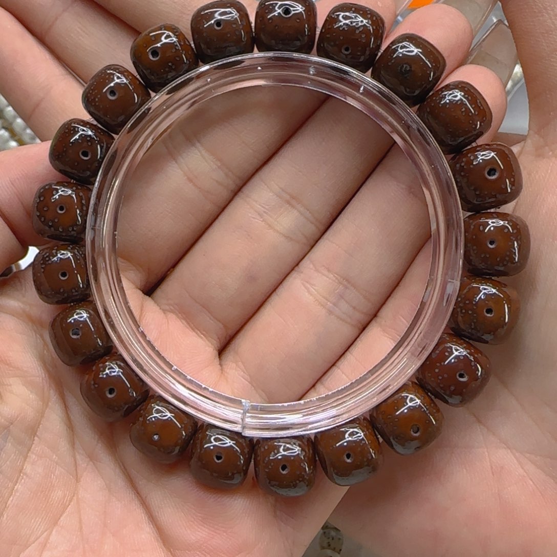 星月菩提手串78王者陈籽星月菩提1.1桶单圈