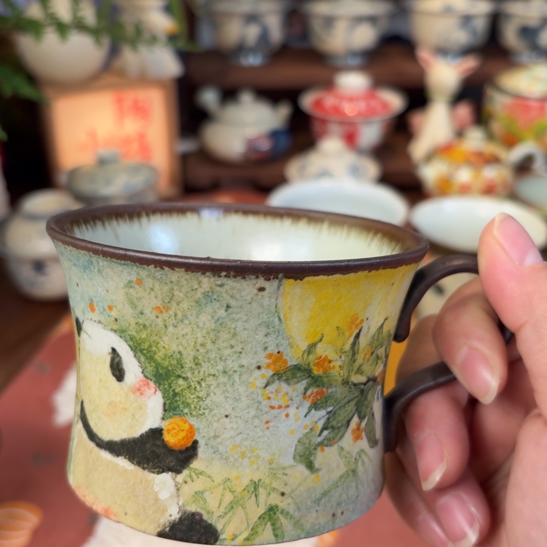 陶瓷艺术作品杯子988