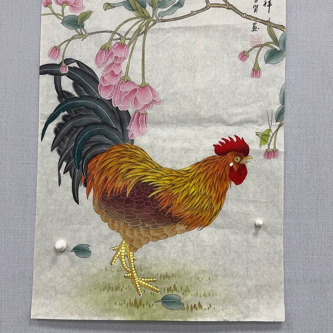 国画国画作品宣纸纯手绘