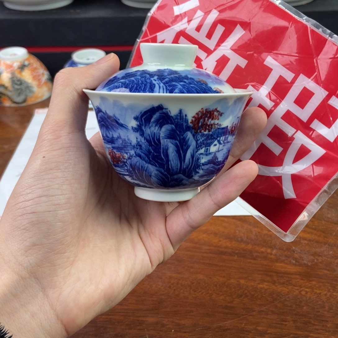 杯景德镇手绘陶瓷艺术