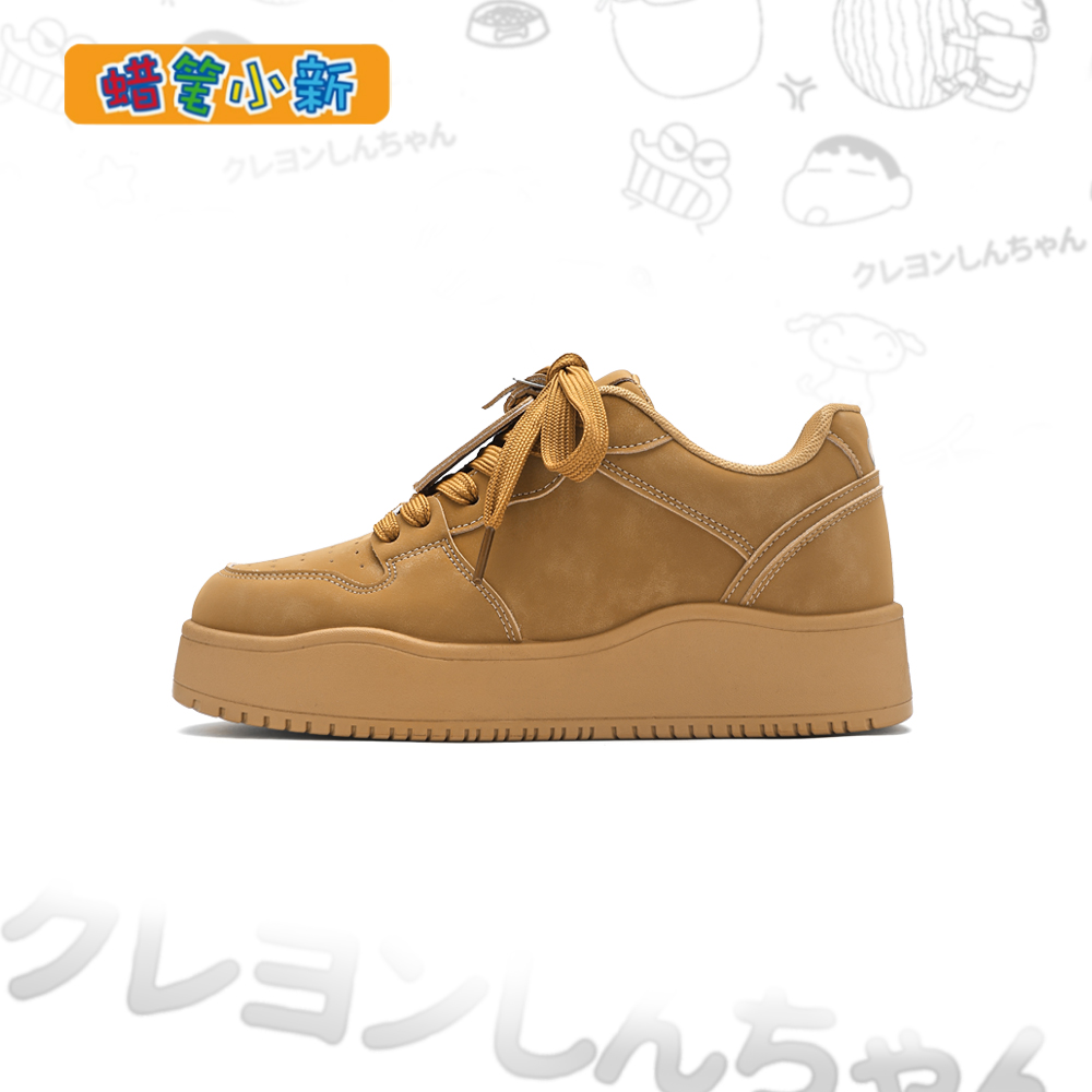 蜡笔小新鞋子男款2025新款爆款秋季时尚百搭低帮板鞋情侣复古潮鞋