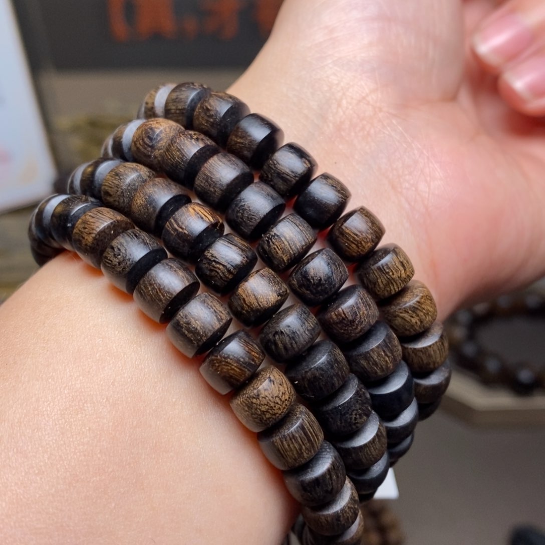 手串沉香越南瘤疤富森红土0.6✖️0.8✖️108