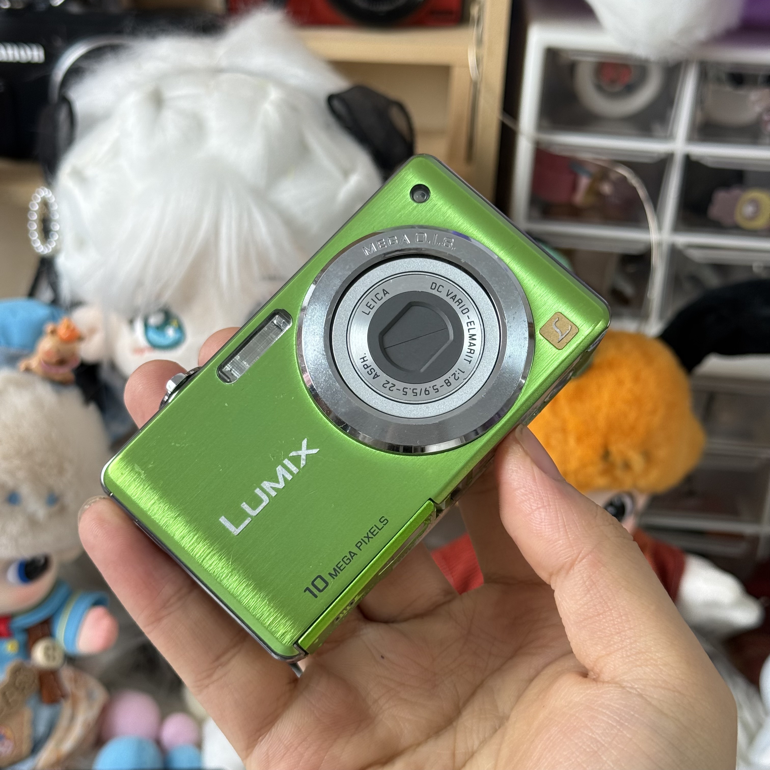 9新 Panasonic/松下 松下fs7香草绿冷白皮滤镜多适合新手带配件