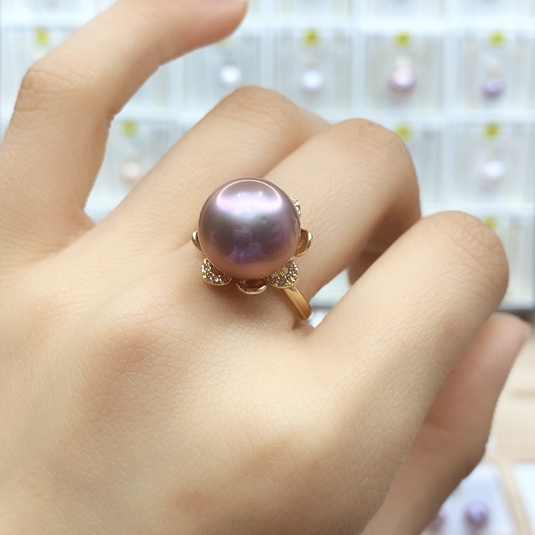 淡水珍珠颈饰合金