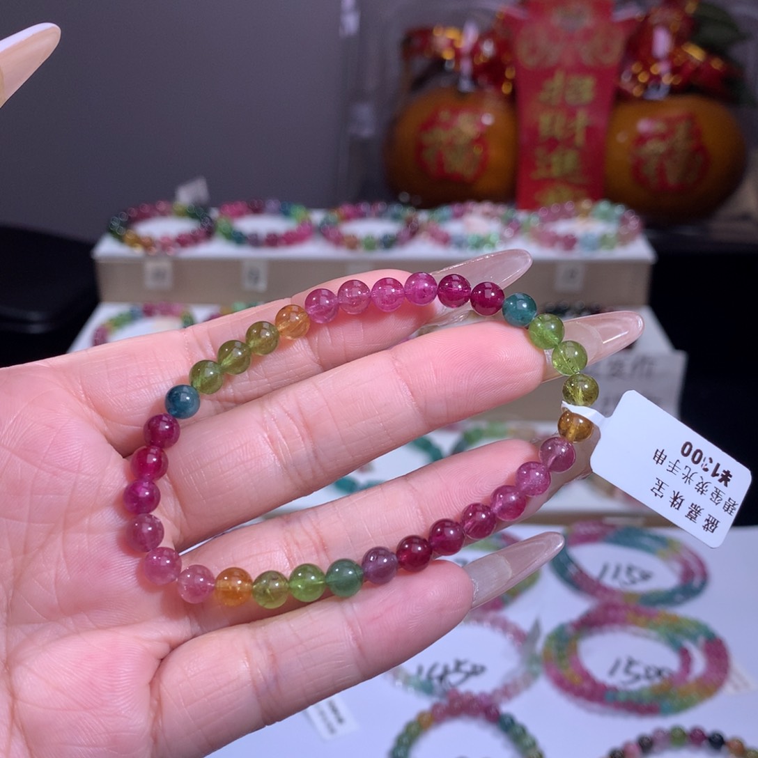 碧玺手链未镶嵌碧玺