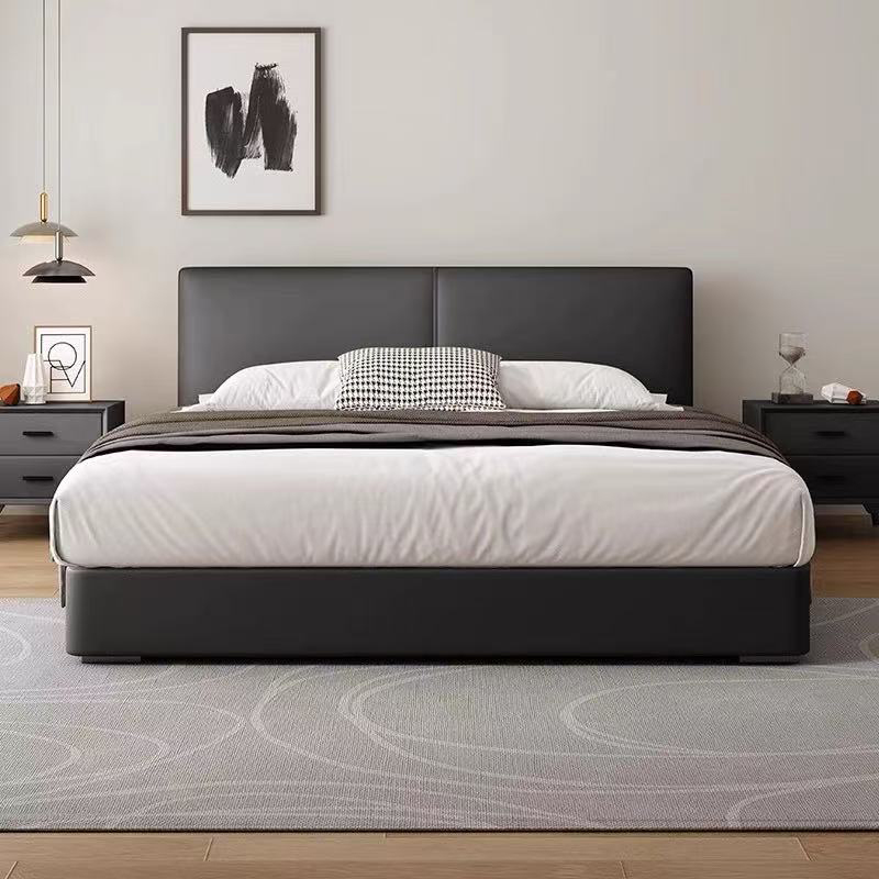 风储物可移动63中国风皮艺床单人婚床大床主卧室