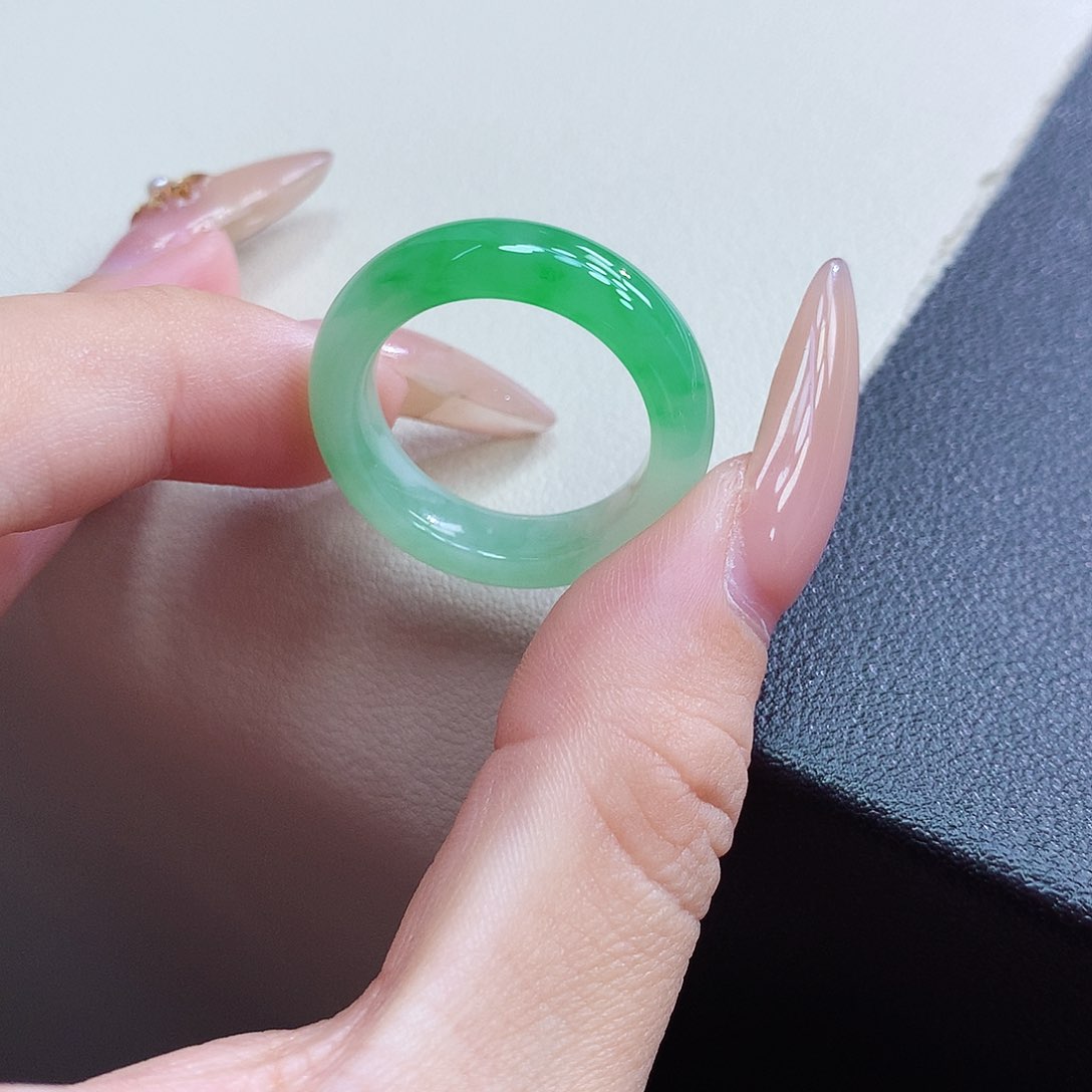 未镶嵌戒指翡翠20号