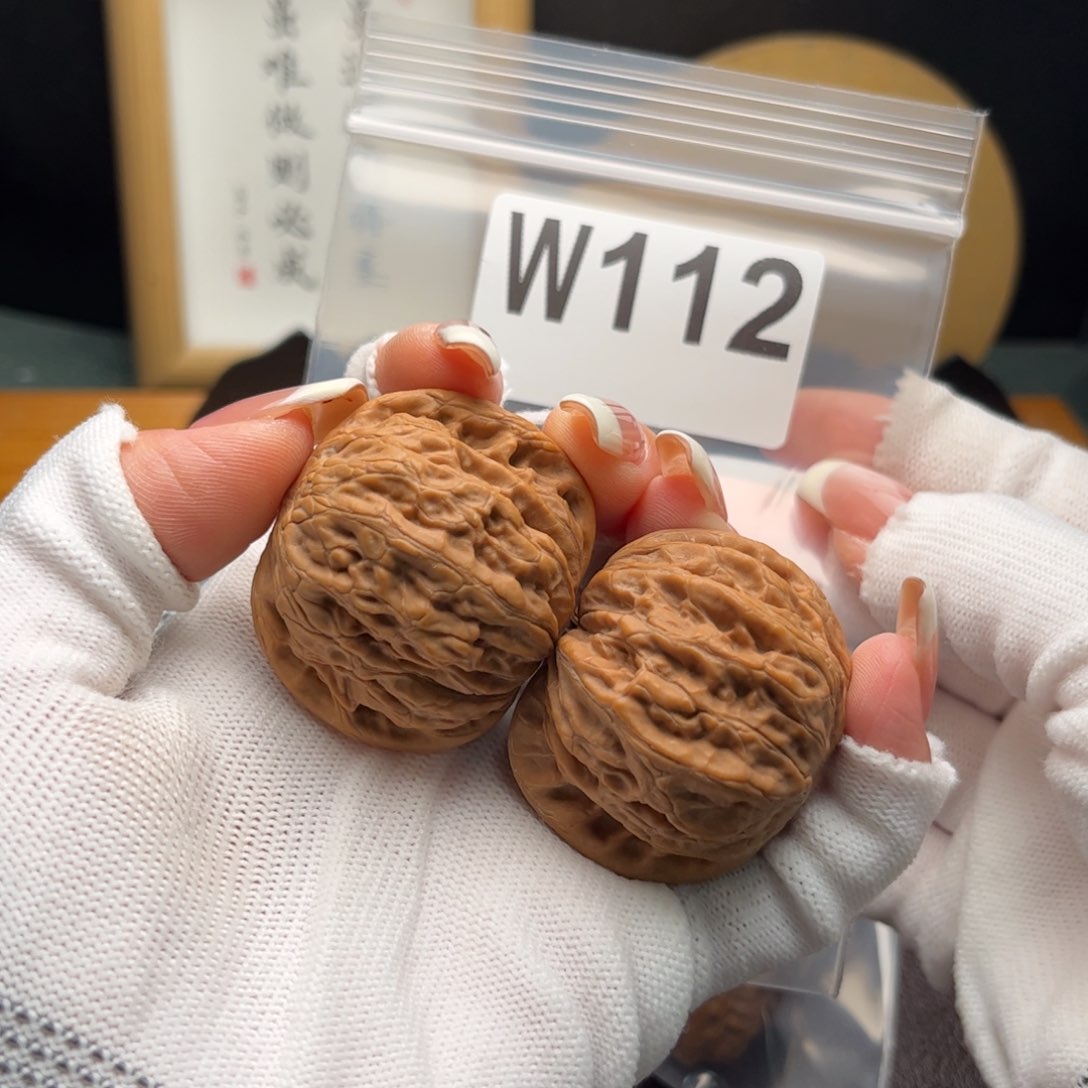 文玩核桃把件42铁锤w 112