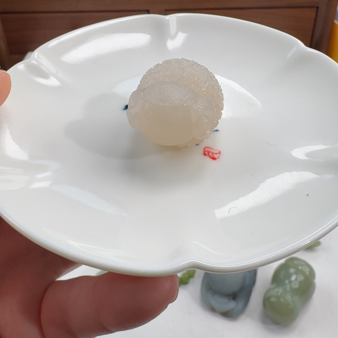 和田玉未镶嵌颈饰定制