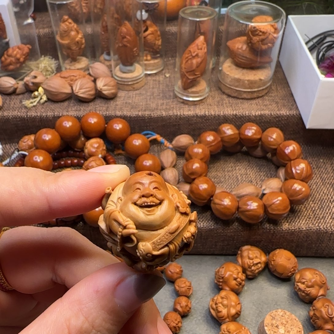 橄榄核手串A****?弥勒单件