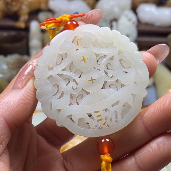 和田玉挂件未镶嵌