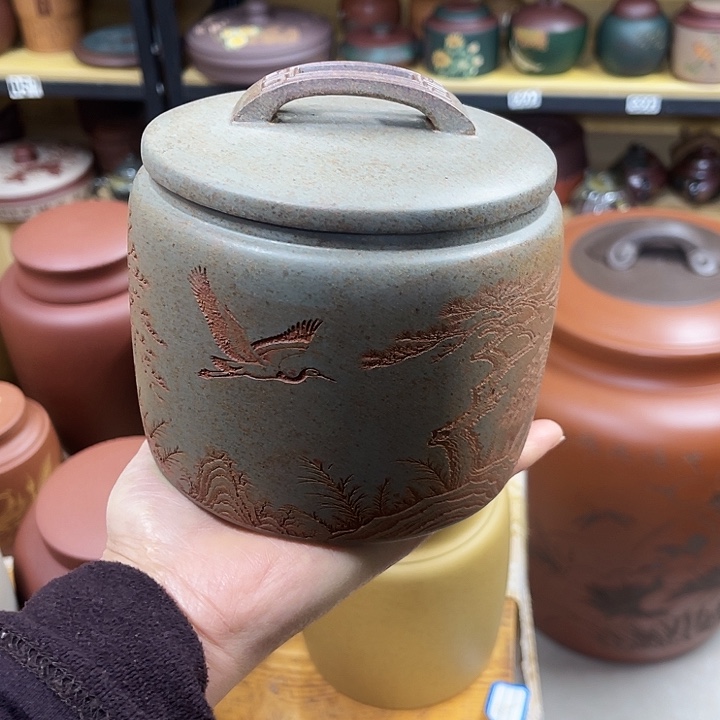 紫砂茶叶罐紫砂茶叶罐