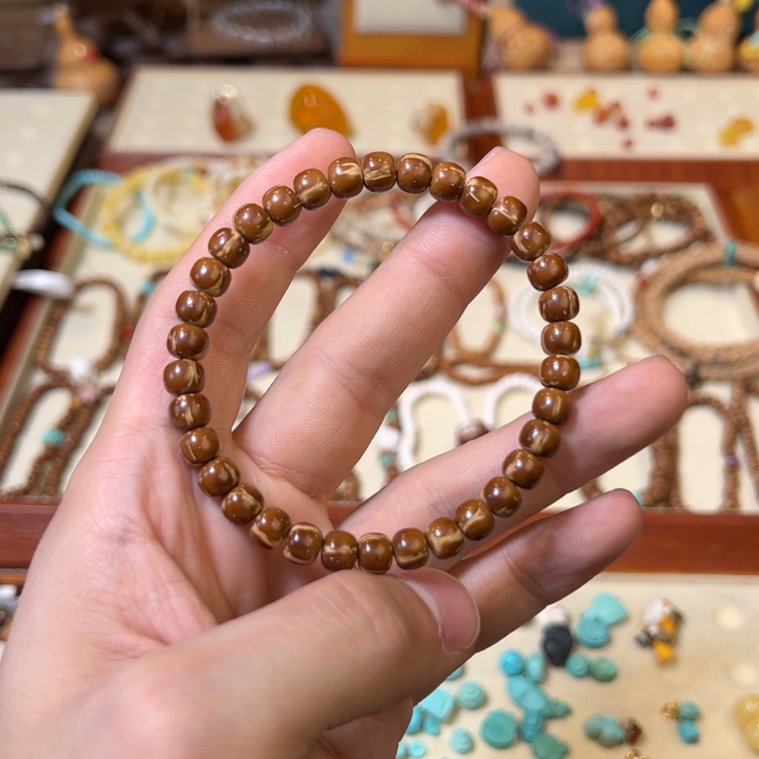 紫金鼠手串实心紫金鼠花鼠手串