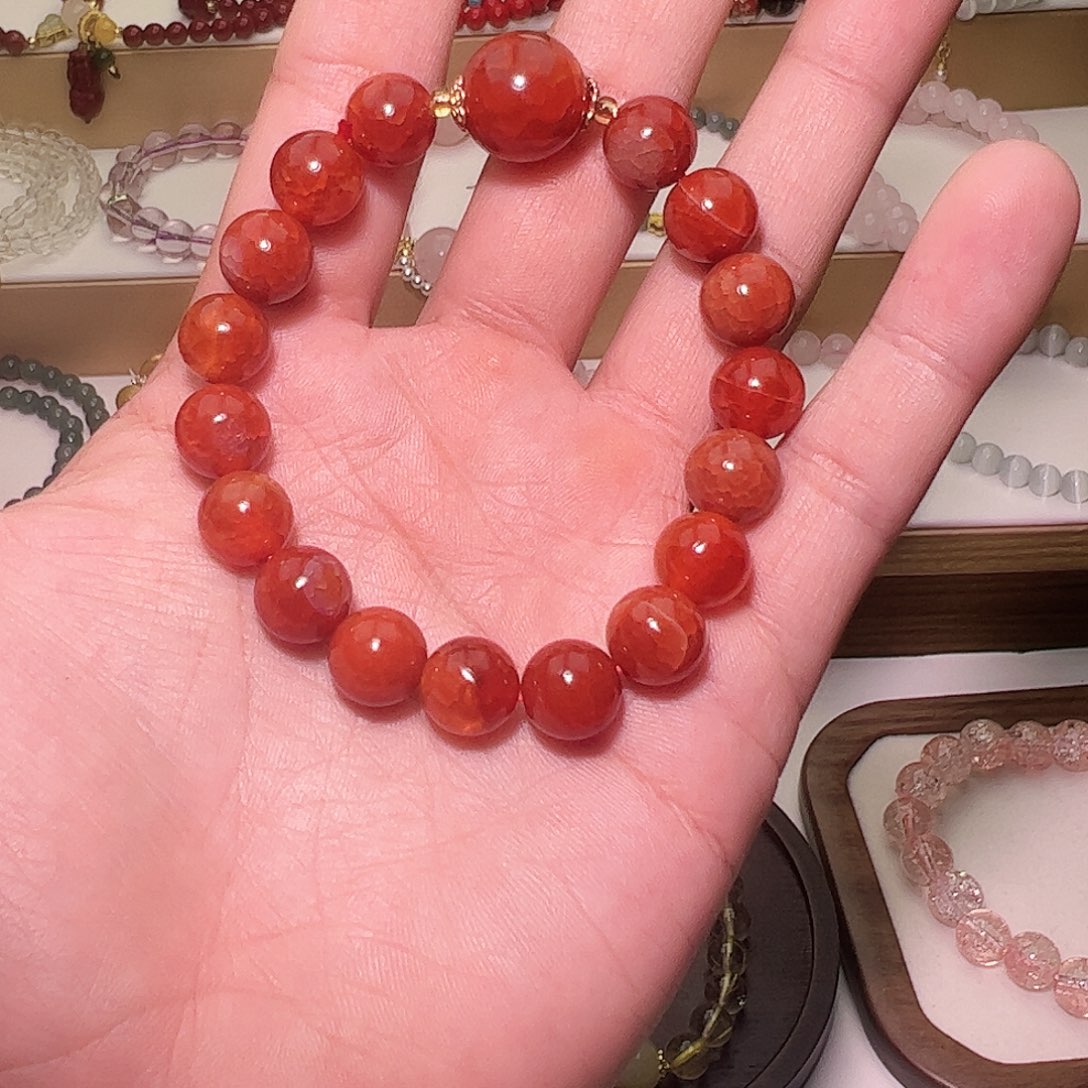 玛瑙/玉髓手串未镶嵌