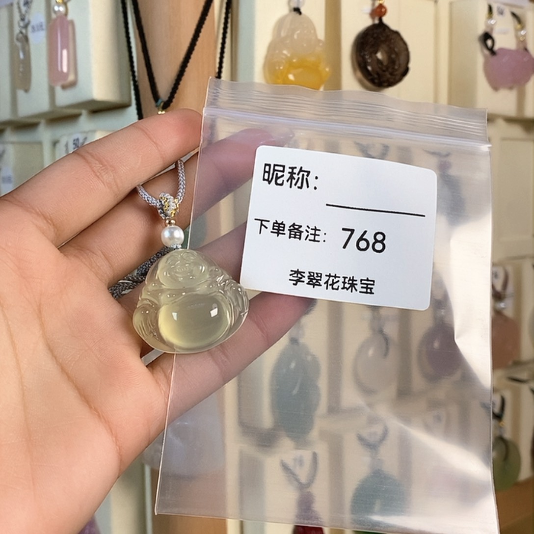 玛瑙/玉髓颈饰未镶嵌G****つ