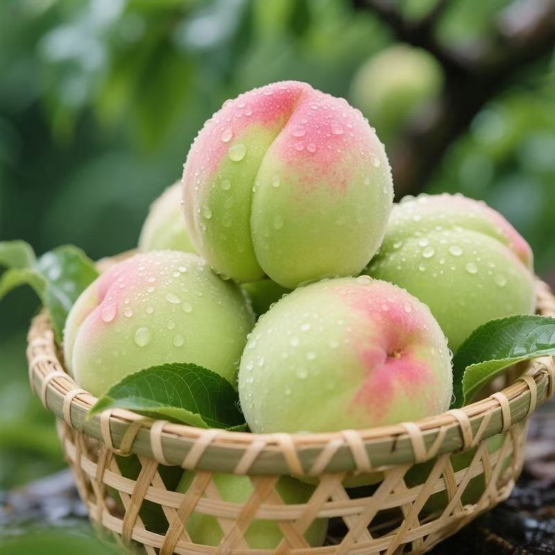 小冬桃蜜桃桃子非水密桃果园直发新鲜水果5斤3斤脆甜冬桃个头小甜