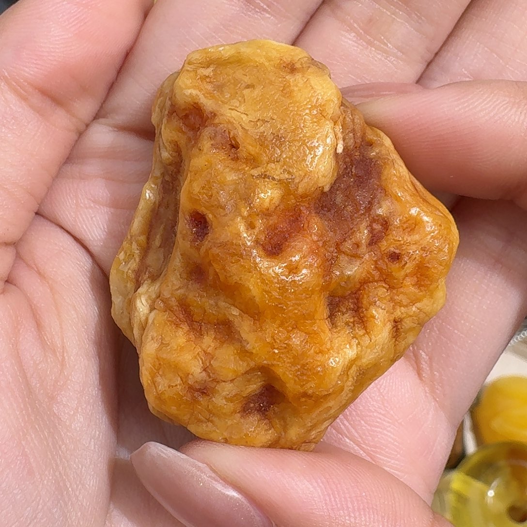 琥珀未镶嵌裸石我