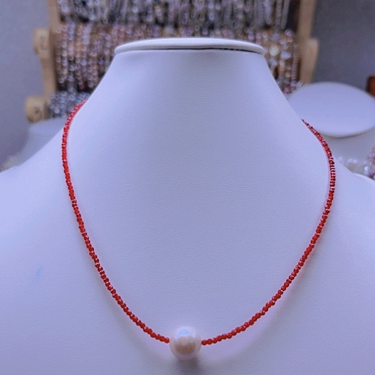 淡水珍珠手绳合金