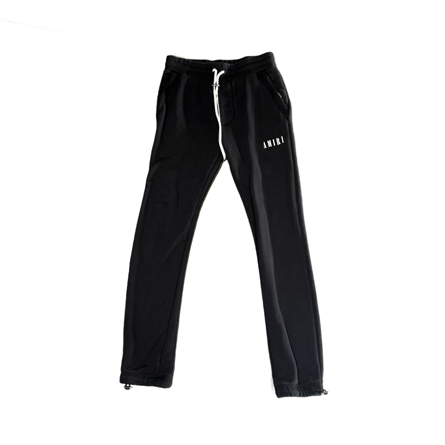99新 AMIRI 纯色logo印花休闲裤/46码/工价5259/编19911