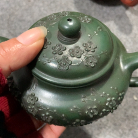 福***多茶壶紫砂陶瓷摆件爱好者摆件