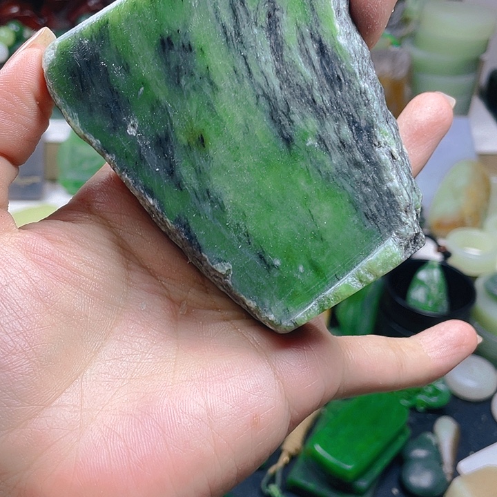 未镶嵌和田玉（糖玉）珠宝半成品
