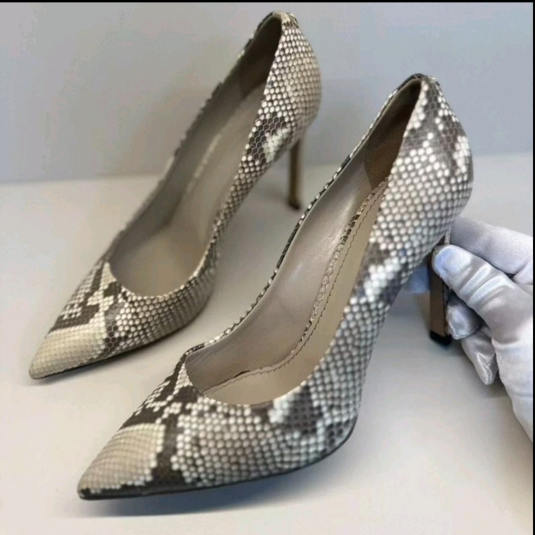 未使用 LouisVuitton/路易威登  高跟鞋 蛇纹 35.5/37 