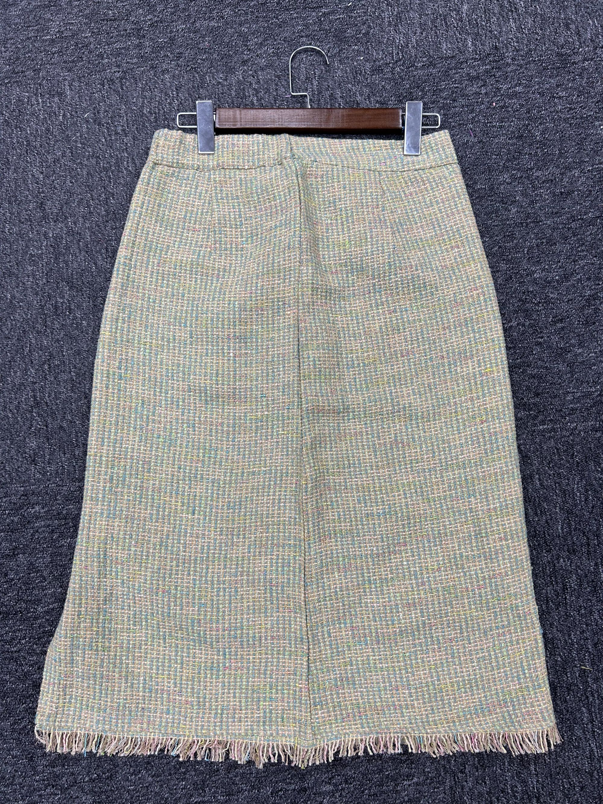 短外套（441-460）小香风气质针织时尚百搭女士秋冬千鸟格