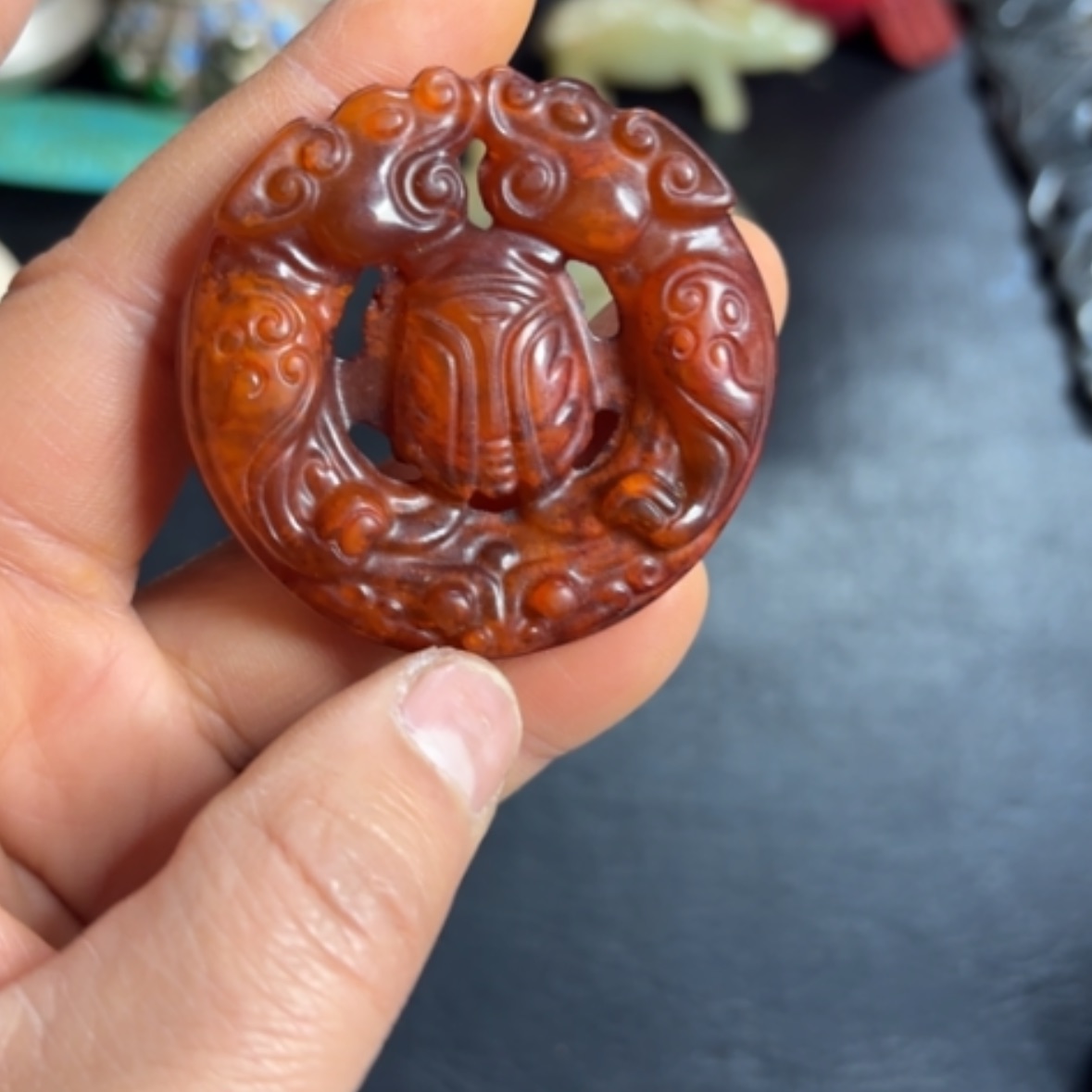 【闪购商品】紫金钵盂菩提把件