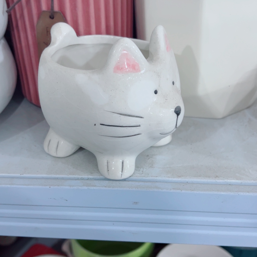 有孔，陶瓷花盆满10米包邮发货