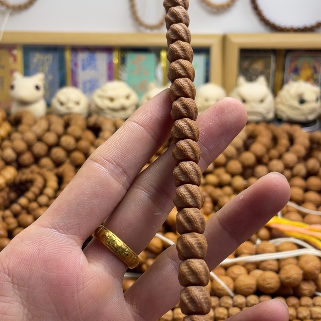 猴头核桃手串小灵蛇道珠