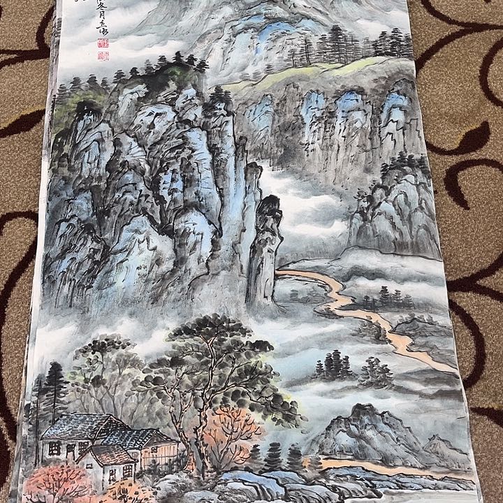 国画江****香李立明老师作品222222
