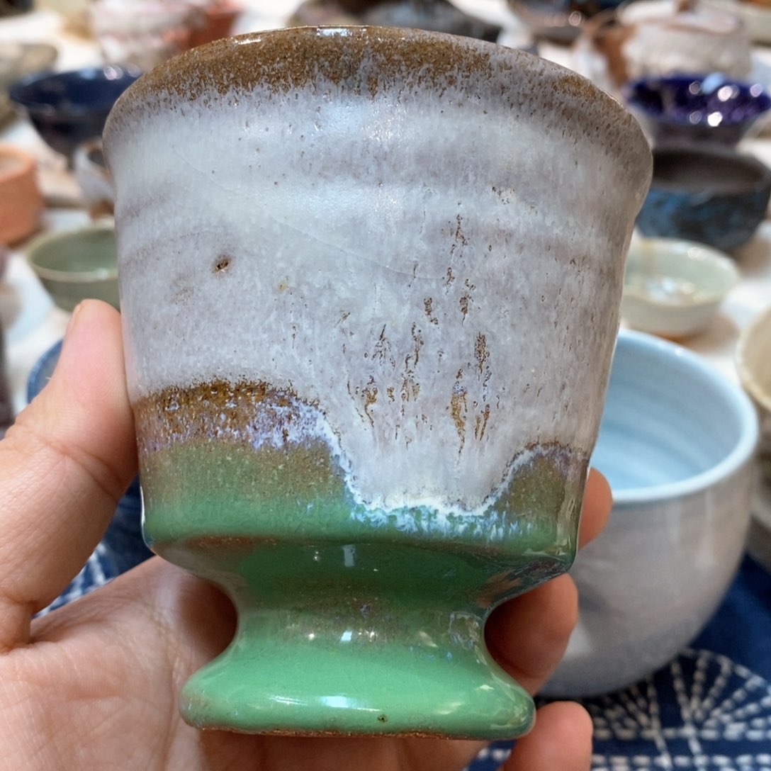 柴烧侘寂粗陶茶具