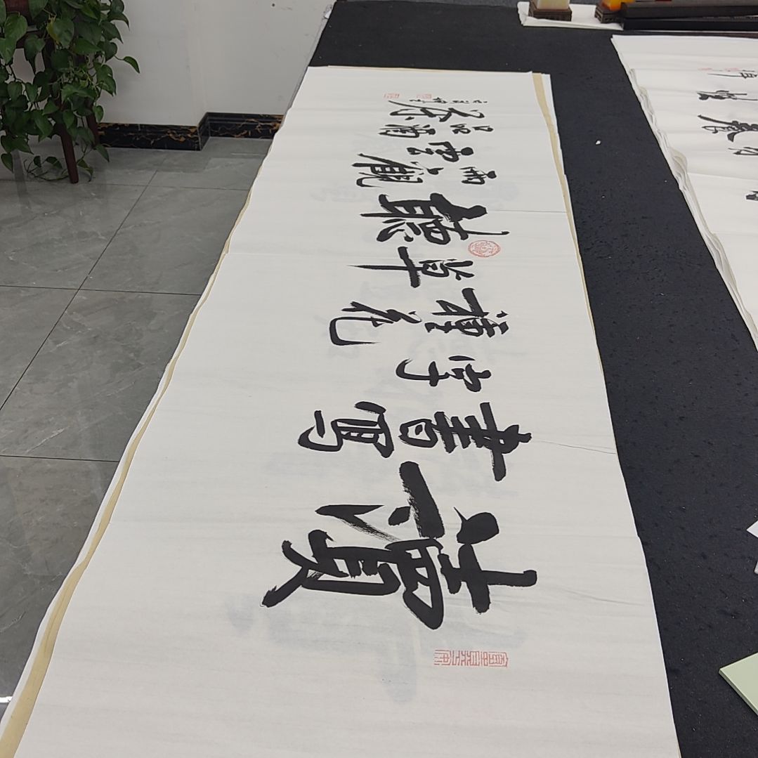 白武坤老师作品一副