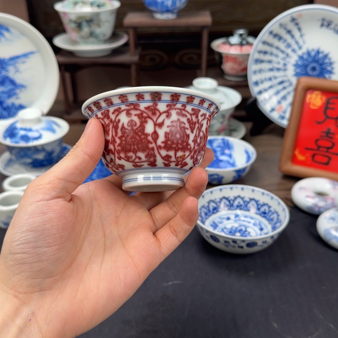 杯夢****心景德镇手工手绘陶瓷