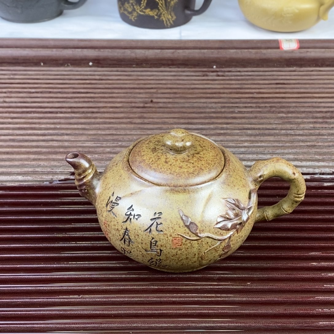 茶壶紫砂白19 圆融
