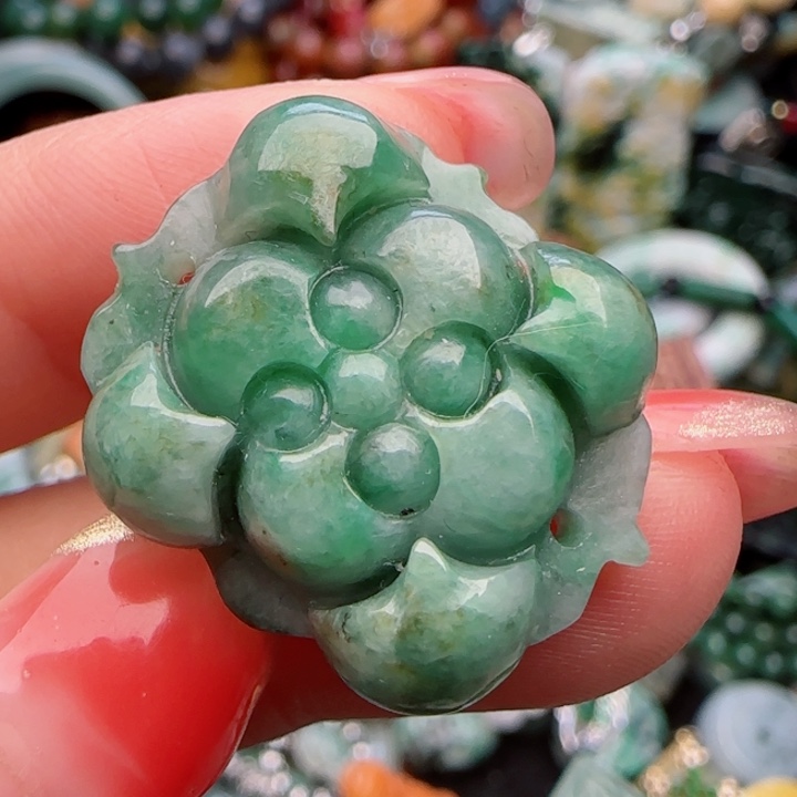 翡翠颈饰未镶嵌天然A货88