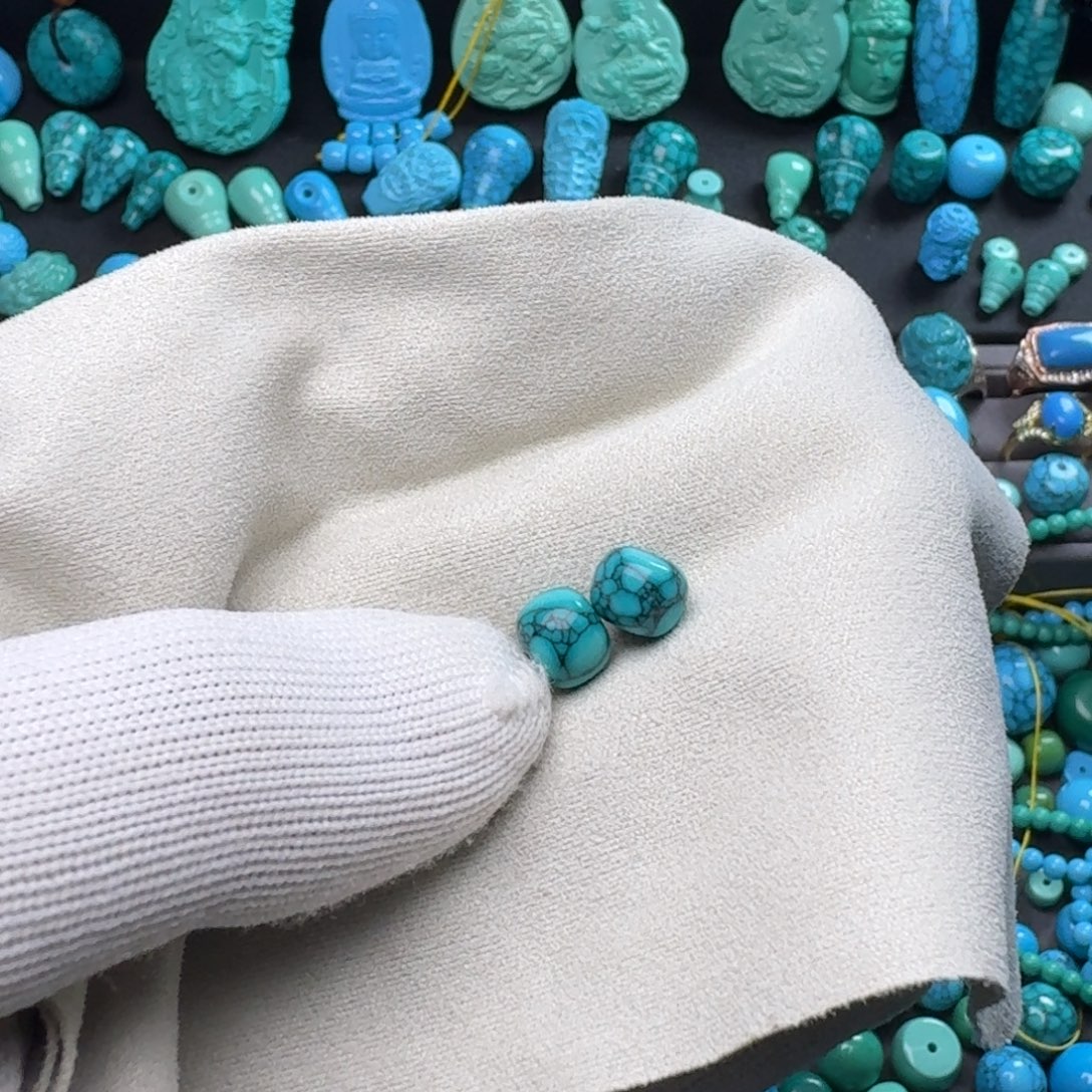 禾***.绿色水草纹卡八老邢两颗