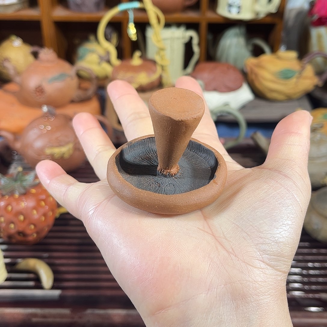 紫砂茶宠紫砂蘑菇