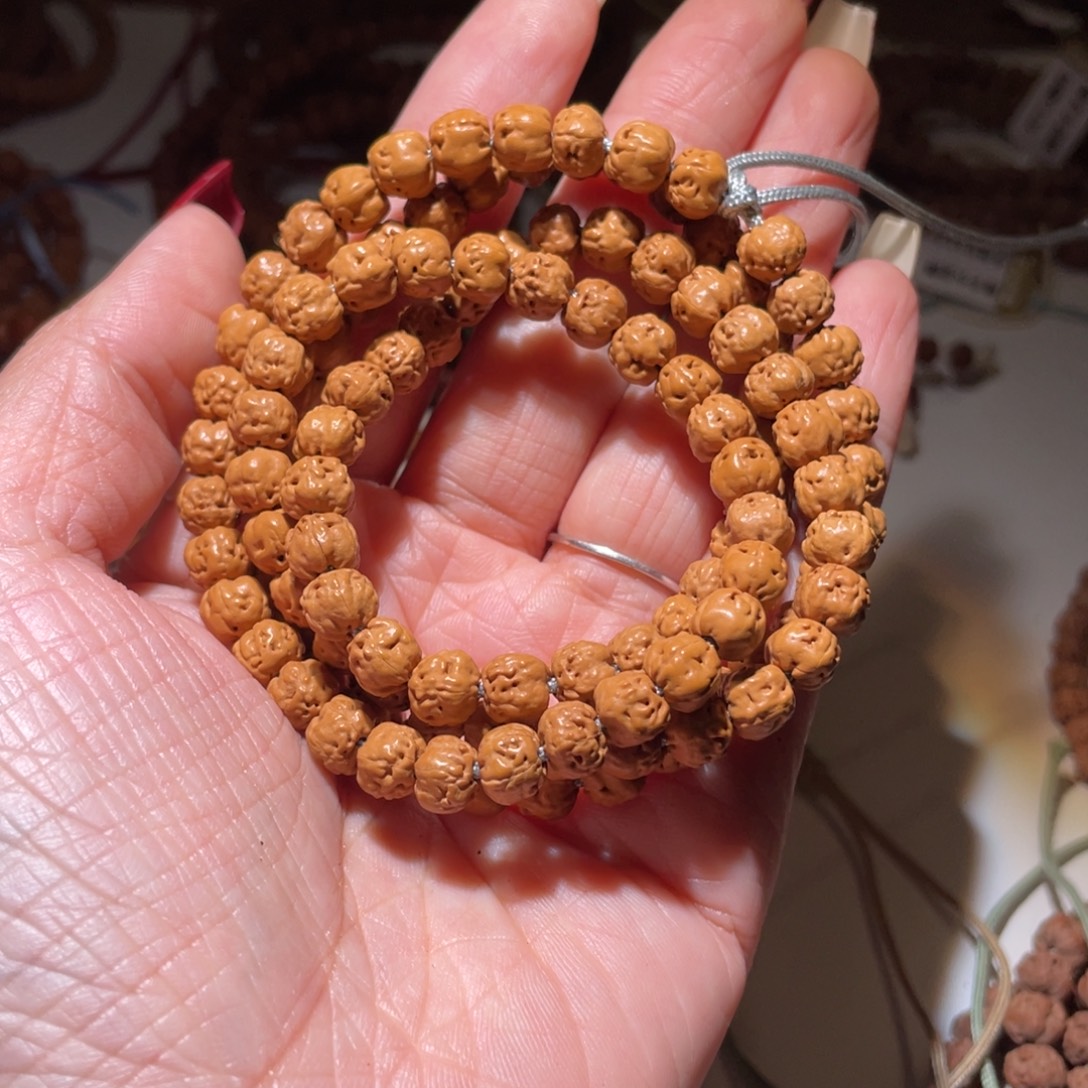 金刚菩提吊坠佛手姜黄皮7