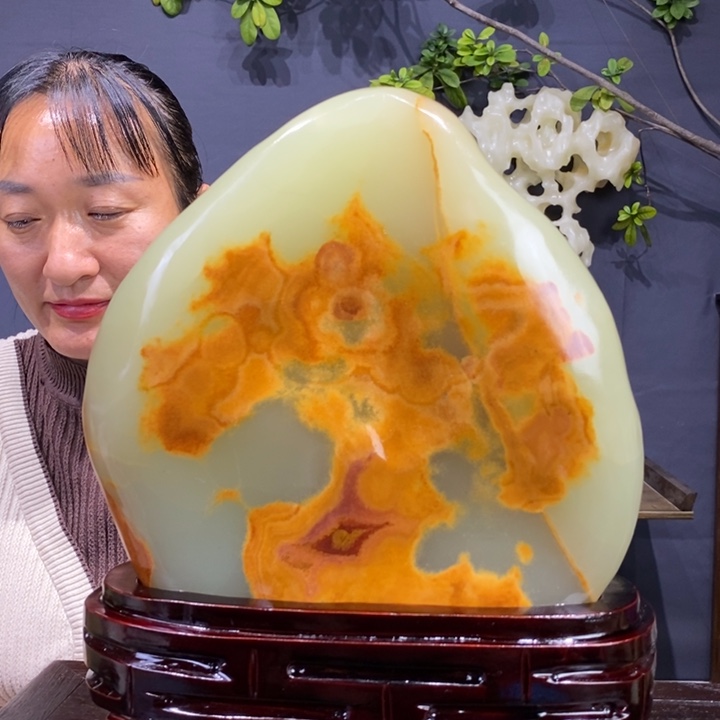 石材精品古青石摆件
